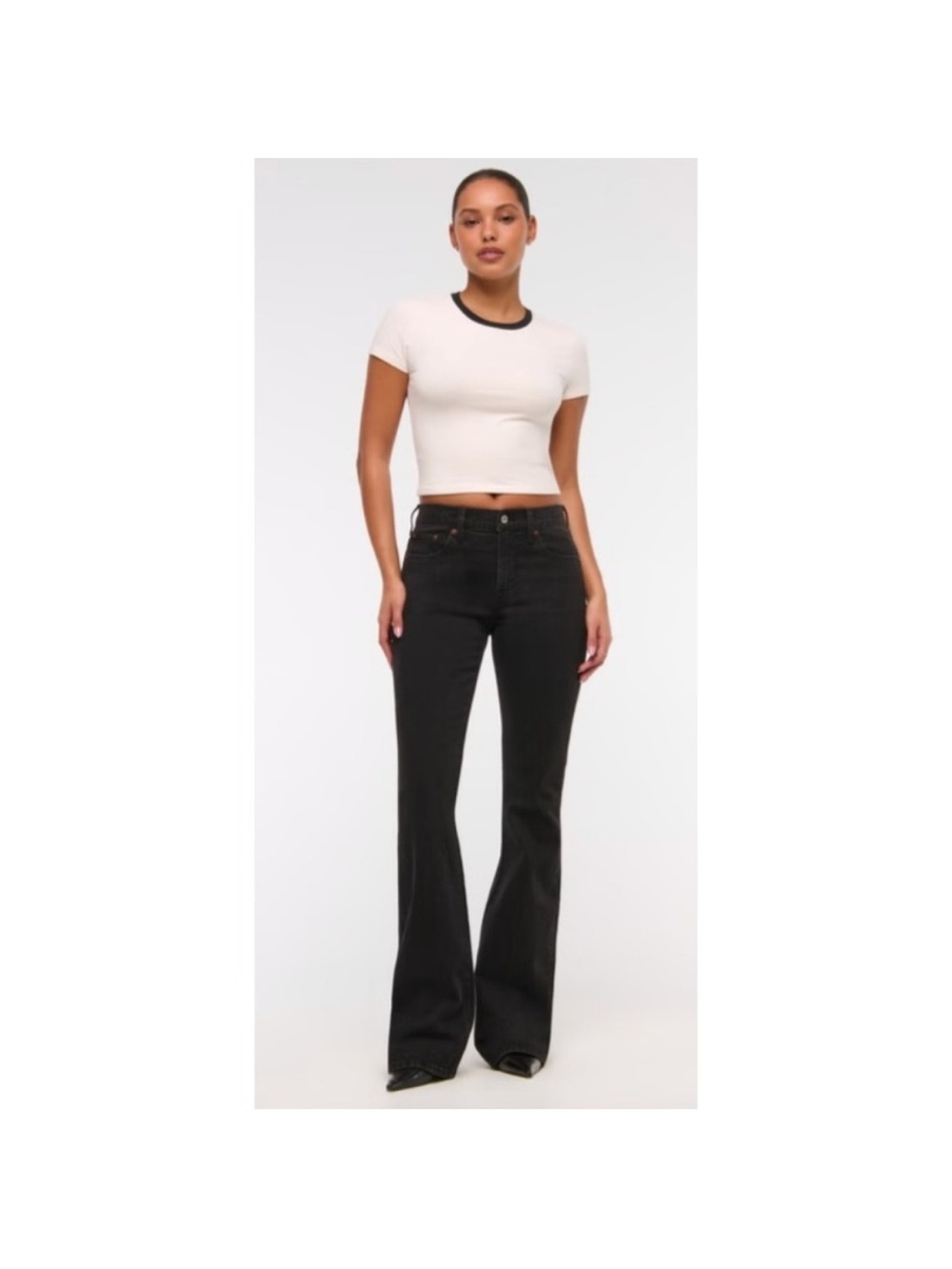 Abercrombie & Fitch Black Bootcut Jeans - Women